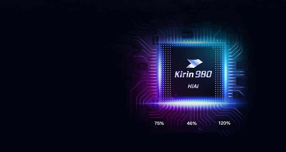 Huawei Honor 20 NFC мобильный телефон Kirin 980 Android 9,0 6,26 дюймов экран 3750 мАч аккумулятор смартфон