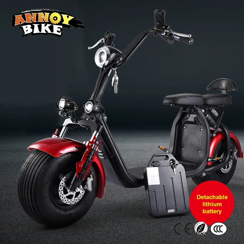 Cheap 60V12AH20AH 1000W Lithium Battery With Battery Box Detachable Large-capacity For Wide Tire Harley Electric Bike Battery Car 3