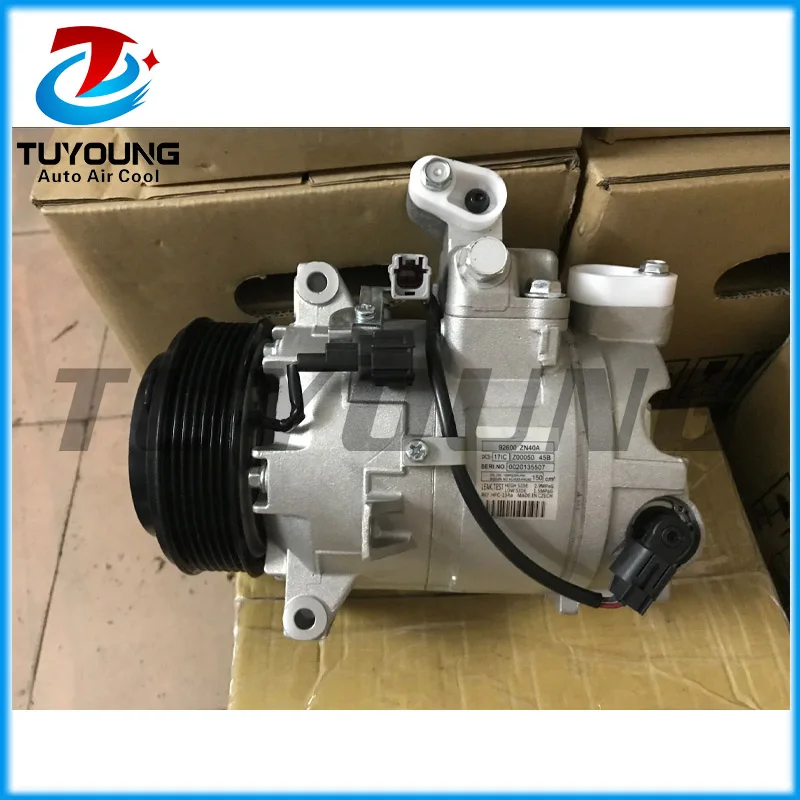  92600-1CB0A 92600-1CB0B auto ac Compressor for Nissan EX35 FX35 G37 Q60 CSE617