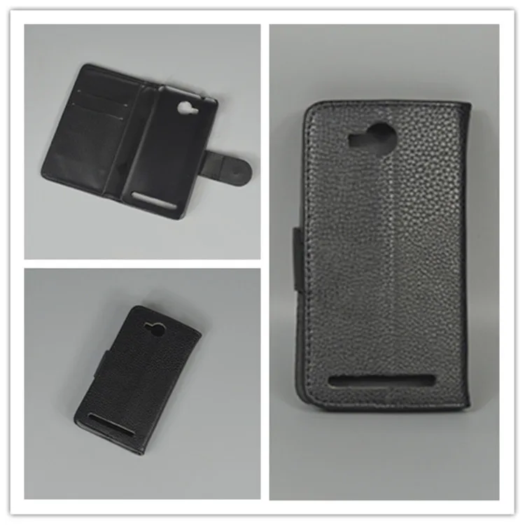 For Huawei Y3 2 Y3II Huawei Y3 II Lichi Texture Leather Case Pouch Flip