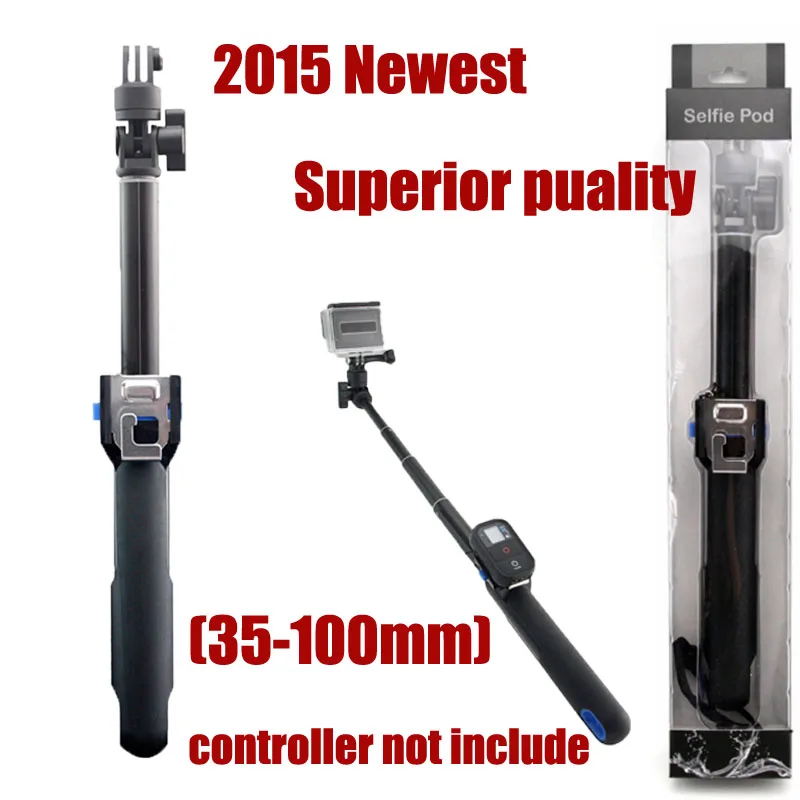 GoPro Aluminum Extendable Pole Stick Telescopic Handheld Monopod with