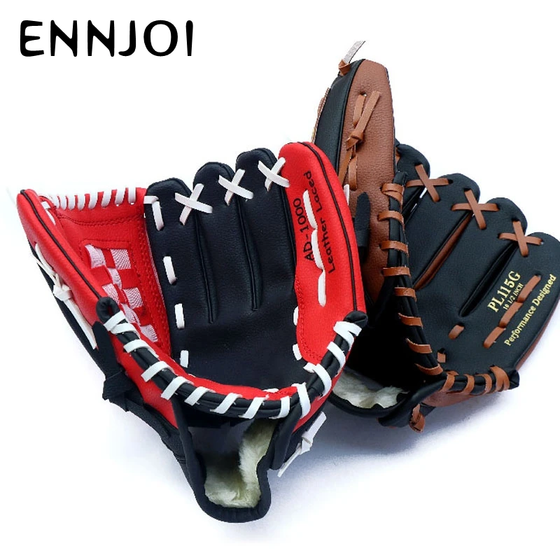 

left hand high quality baseball Gloves Softball Gloves Children Youth Adult Training Pitcher Gloves non-slip soft wear-resisting