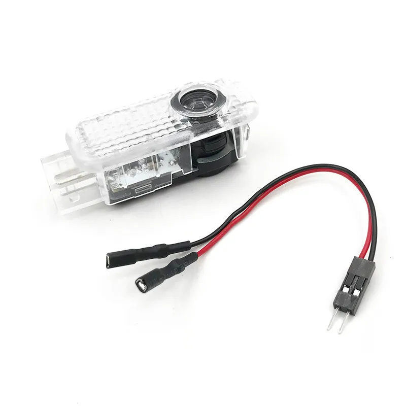 

1PC/2PCS Car Welcome Light For AUDI Car Door LED CIRCLE Ghost Shadow Light Audi Logo Projector Courtesy Lights Auto Backlight