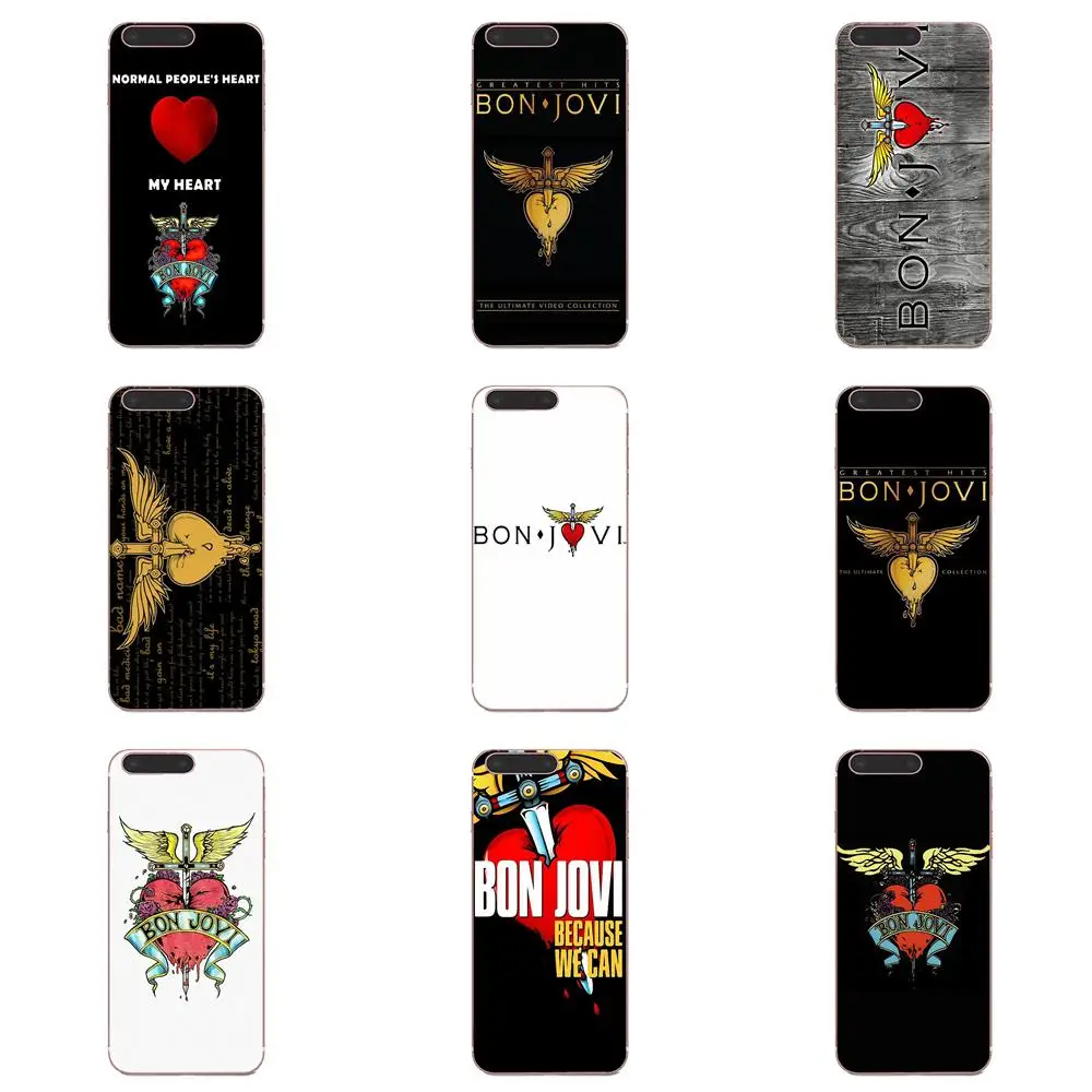 Для Apple iPhone X XS Max XR 4 4S 5 5C 5S SE 6 6S 7 8 Plus Мягкий роскошный ремешок из ТПУ Bon Jovi |