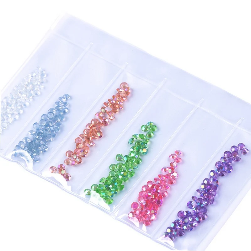 1 حزمة نجمة القمر ترصيع الجوف إطارات الذهب الفضة المسألة الترتر الكافيار الخرز حورية البحر أظافر مرصعة بالألماس الفن الديكور مانيكير DIY جديد