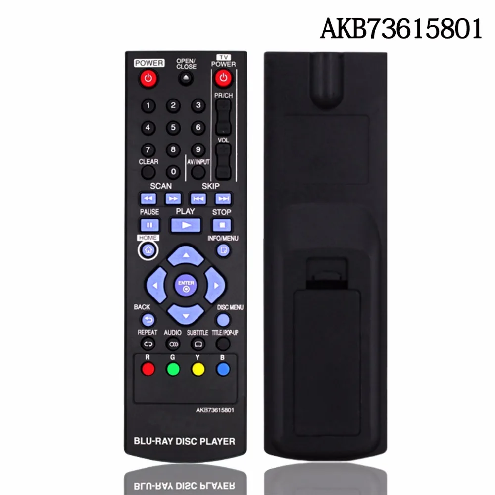 Пульт дистанционного управления для проигрывателя дисков LG Blu-ray AKB73615801 BP320 BP200 BP325W