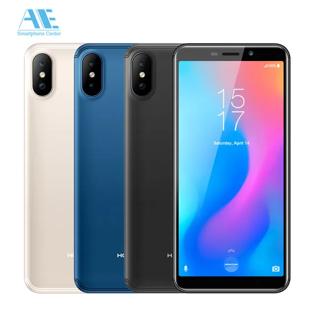 Special Offers Homtom C2 5.5 inch HD+ Screen 2GB RAM 16GB ROM Smartphone MT6739 Quad Core 13MP+2MP Dual Back Cam Face ID 4G LTE Mobile Phone