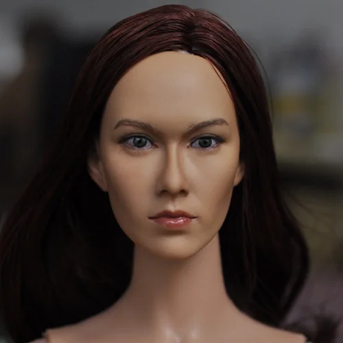 

1/6 Head Sculpt KUMIK 15-30 Hot Sideshow Toys TTL Enterbay Custom female girl