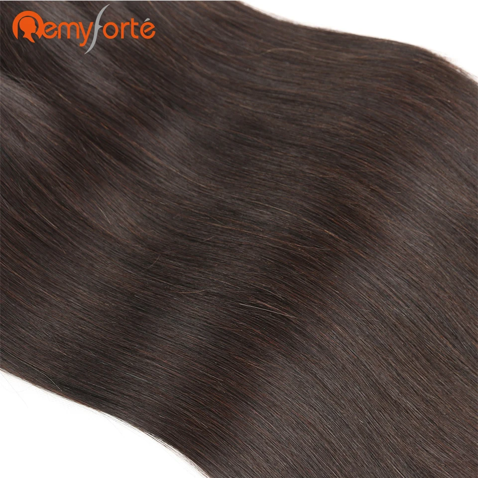 Remy Forte волосы без Уток Прямые объемные человеческие плетеные волосы объемные 4 пряди Дело натуральный цвет бразильские крючком косы человеческие волосы