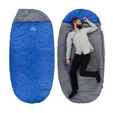 Autumn Winter Outdoor Portable Sleeping Bag Camping Adult Thicken Warm Cotton Lazy Bag for Backpacking, 0-5 Degree