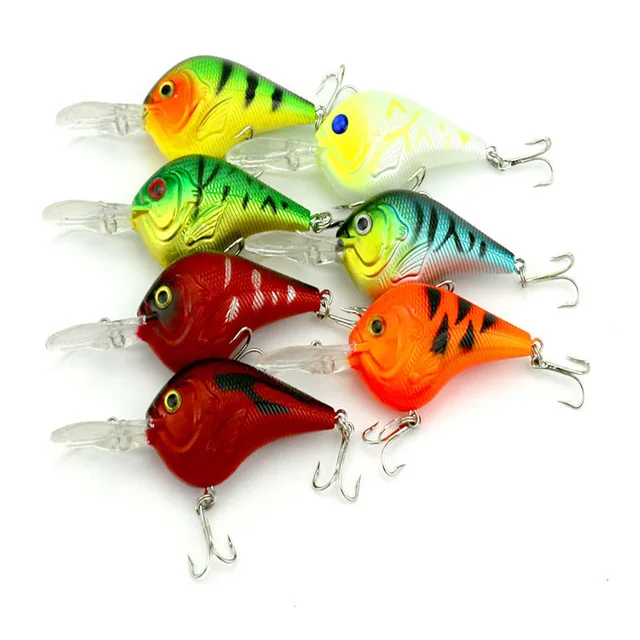  Nunatak Best Quality Fishing Lure Crank 11.2g 9.55cm 5 PCS/Lot 1/2.8M Swimming Depth 7 Color Plasti