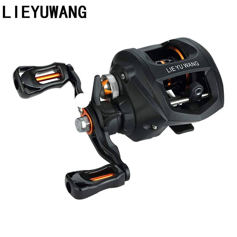 

10 + 1BB Baitcast Reel Fishing Reel Gear Speed Ratio 6.3:1 Water Drop Wheel Bait Casting Carp Fishing Reels Magnetic Brake 5.5kg