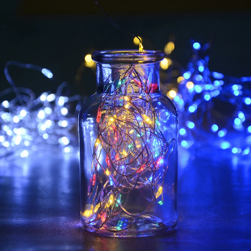 

5M Waterproof Fairy Light Outdoor Solar Powered Copper Wire LED String Lights Christmas Garden Holiday Decoration