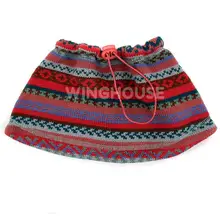 Корейский winhouse детский шарф для девочек в скандинавском стиле; сезон осень-зима; вязаный толстый шарф с регулируемой горловиной