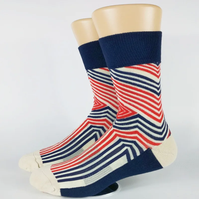 Skate Men's Red Strip Ankle Socks USA Size 8 10, Europe Size 41 43