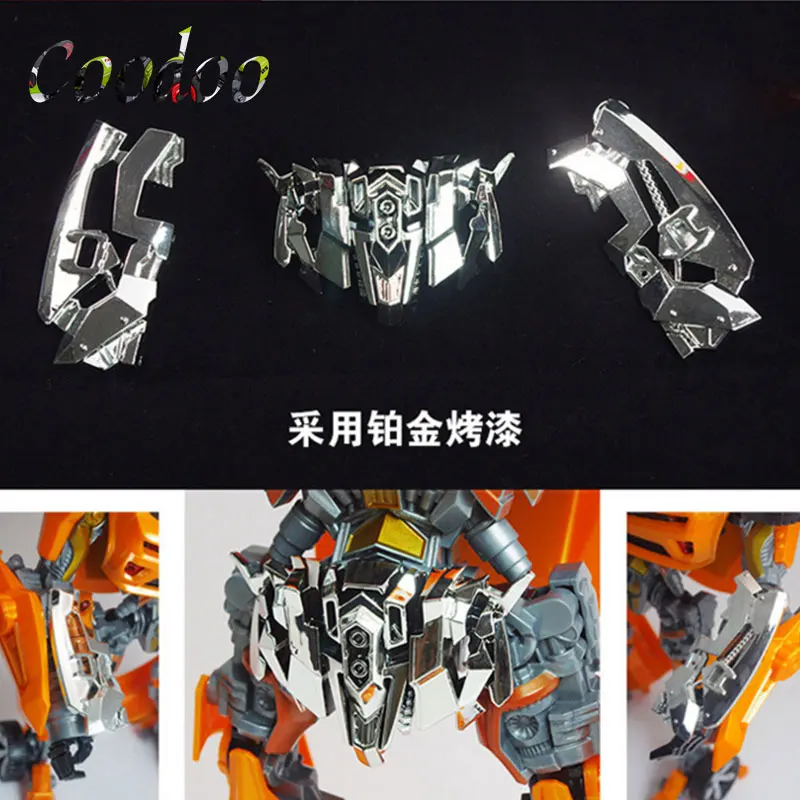 Children Deformable Manual Robot Action & Toy Figures Hornet Red Thorn King Kong Robot Acousto-optic Model Boy Toys Gifts A4