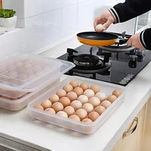 

Clear Large Capacity Portable Home Picnic Plastic Egg Box Case 30 Holder Storage Container Fridge