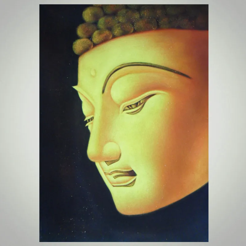 

Ручная роспись холст Картина маслом оригинальный Шакья Муни Будда золотой декор искусство традиционные китайские декоративные фотографии