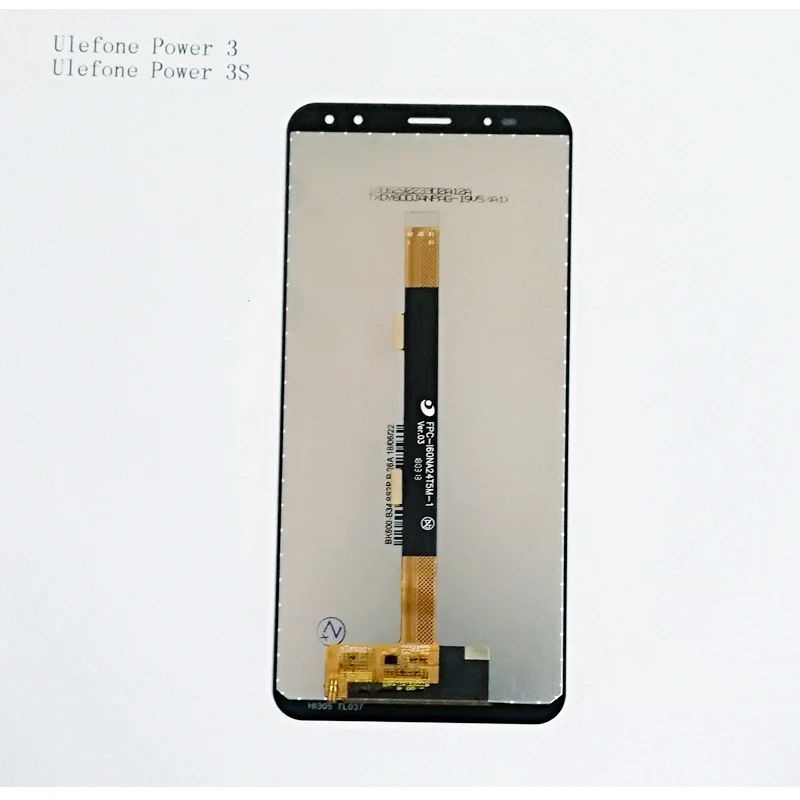 Оригинальный ЖК дисплей Ulefone Power 3 + кодирующий преобразователь сенсорного экрана