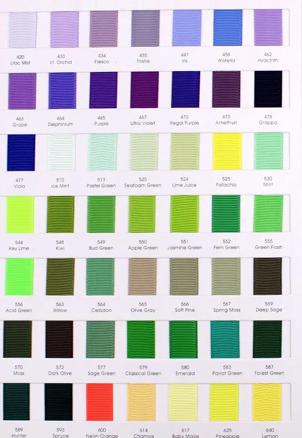 color chart 3