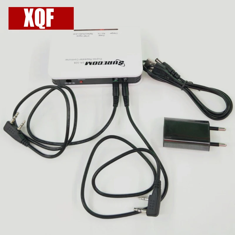 

XQF SR-328 Two Way Radio Duplex Repeater Controller with Connect Cable for BaoFeng UV-5R UV-B5 UV-82 BF888S