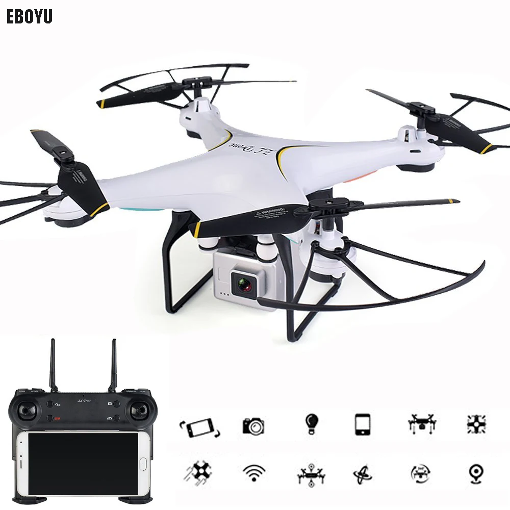 EBOYU SG600 0.3MP/2.0MP HD Камера Wi-Fi FPV дрона с дистанционным управлением 6-Axis Gyro с возвратом по одной кнопке и включения/выключения/Land удержание Headless RC Quadcopter RTF