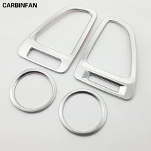 Вентиляционное отверстие приборной панели хром для внутренней отделки рамка стильное украшение формовочная Наклейка для Honda HR-V Vezel