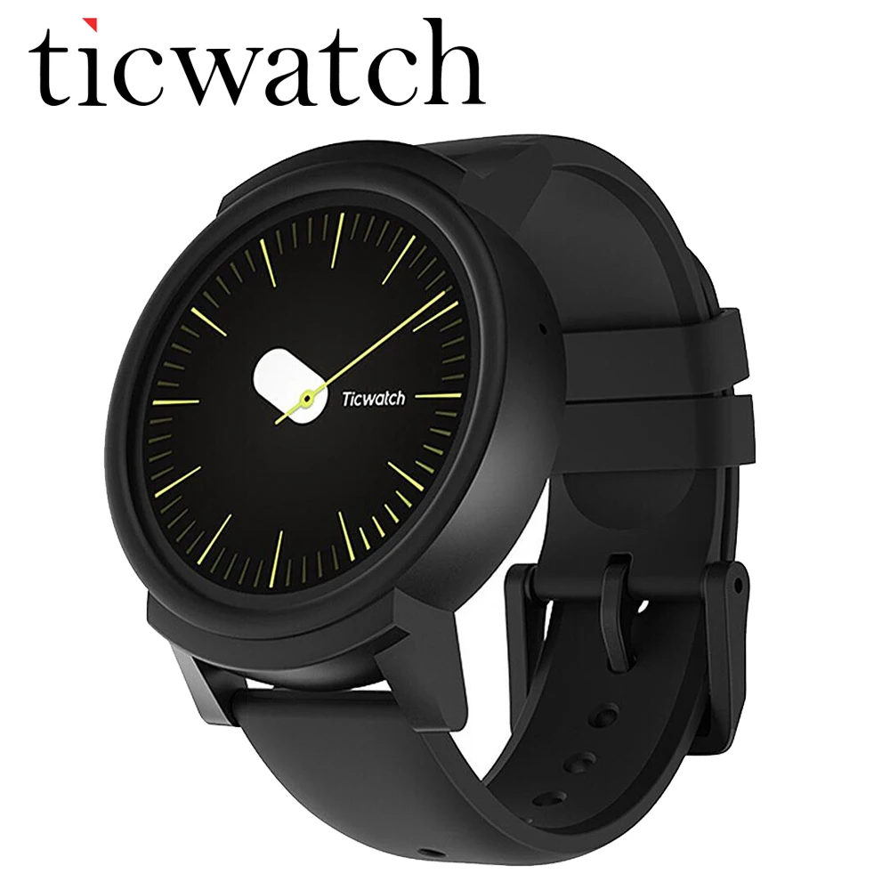 

Original Ticwatch E Expres Smart Watch Android Wear OS MT2601 Dual Core IP67 Waterproof Bluetooth 4.1 WIFI GPS Smartwatch Phone