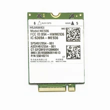 Для huawei ME936 lt4110 4G NGFF M.2 FDD-LTE WCDMA/HSDPA/HSUPA/HSPA+ WWAN сетевая карта для ноутбука hp