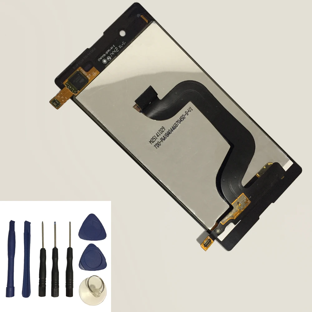 

For Sony Xperia E3 D2202 D2203 D2206 D2243 Black / White Touch Screen Digitizer+ LCD Display Panel Module Assembly + Free Tools