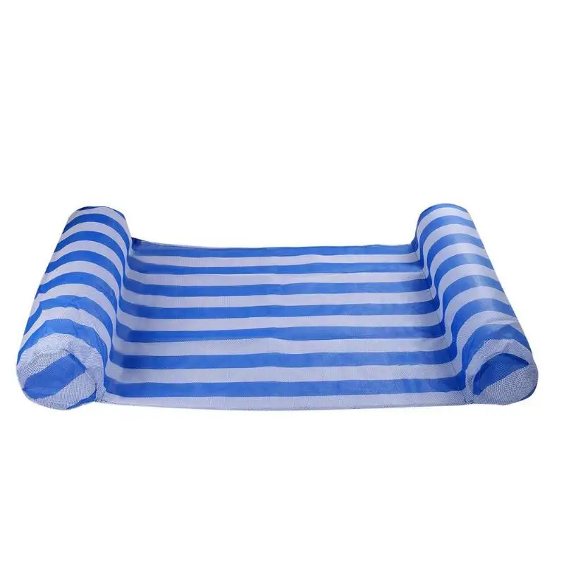 1 шт. складной задний плавательный матрац, надувная кровать для развлечений, диван-стул - Цвет: Небесно-голубой