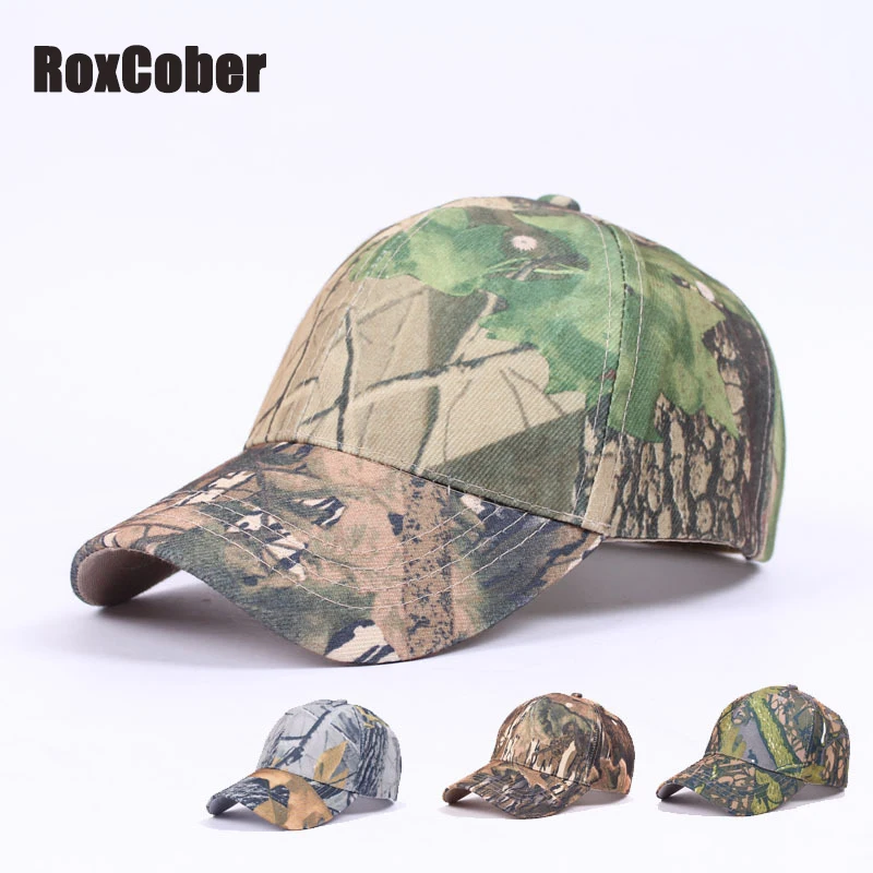 RoxCober бейсбольные кепки джунгли на открытом воздухе унисекс спортивные бейсболки кепки регулируемые мужские и женские хип хоп шапки козырек от солнца шапки