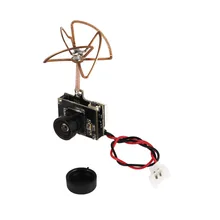 1 set 800TVL FPV Camera with 5 8G 72CH 25 50 200mW Transmitter and Clover Leaf