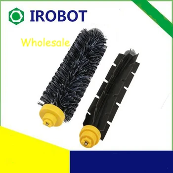 

10sets/lot Vacuum Cleaner Parts Replacement Bristle and Flexible Beater Brush For Irobot Roomba 600/700 Series Vacuum Cleaner