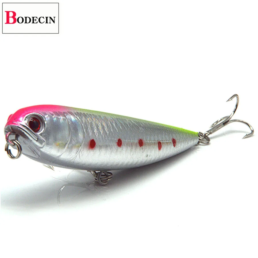 Hard Artificial Fishing Pencil Lure Topwater Wobbler For Trolling Trout 1PCS Jerkbait Tackle Sea Fake Laser Fishing Baits China (9)