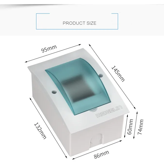 2-3 способа Бытовая Пластиковая распределительная коробка Indor распределительная коробка для выключателя