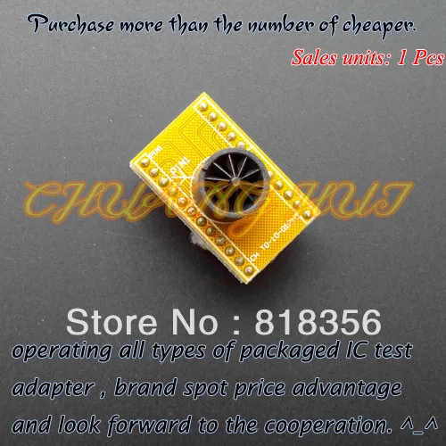 TO-10 to DIP10 socket S10 CAN10 TO10 test socket programmer adapter