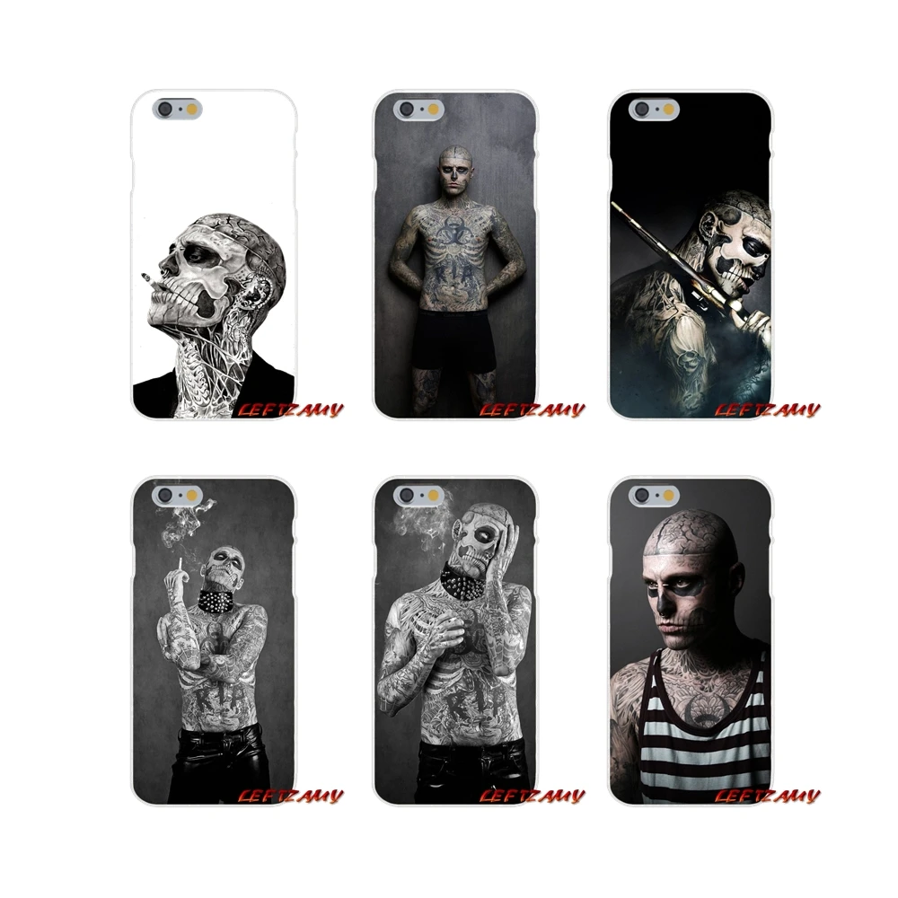 

TPU Transparent Case Cover For Samsung Galaxy S4 S5 MINI S6 S7 edge S8 S9 S10 Plus Note 3 4 5 8 9 Popular Zombie boy rico genest