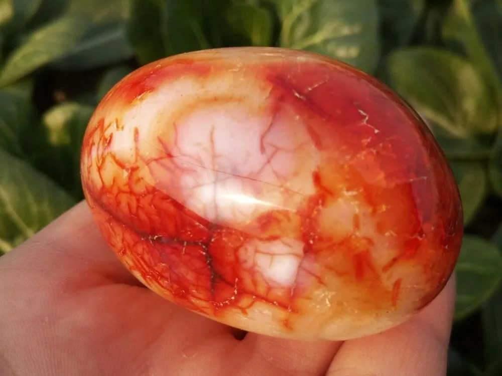 Natural-Red-Carnelian-Geode-Crystal-Quartz-Agate-Polished-Specimen-125g (1)