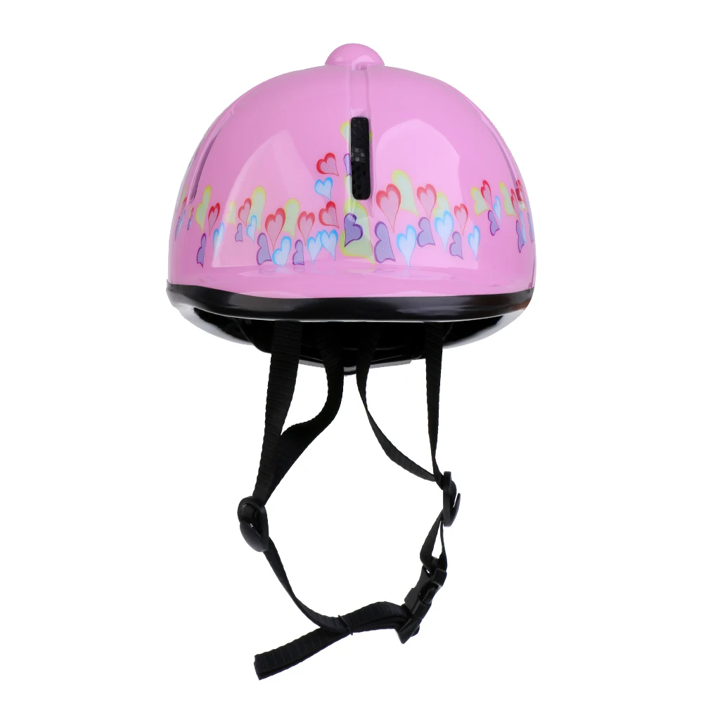 Children Kids Adjustable Horse Riding Hat/Helmet Head Protective Gear Pink