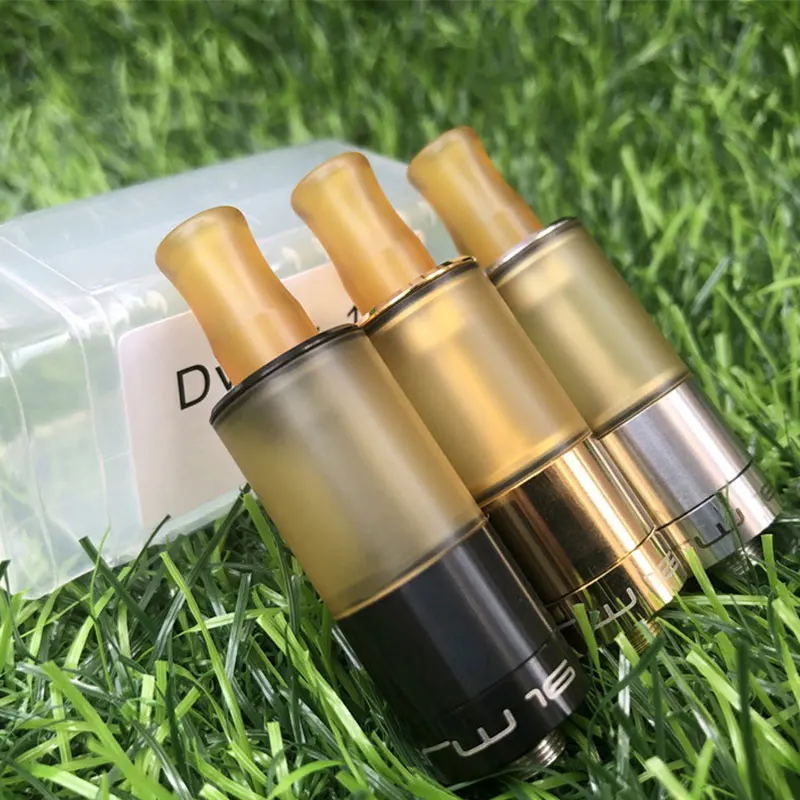 Dvarw MTL Стиль Мини 316SS PEI Нижняя система воздушного потока Dual Post Build Deck16mm RTA Rebuildable Tank