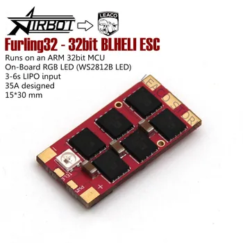 

Furling32 - 32bit BLHELI ESC 35A designed 3-6s LIPO input Build in Current sensor firmware for quadcopter frame