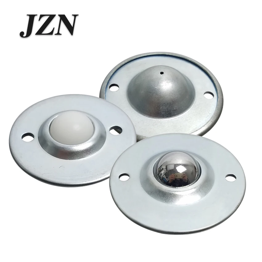 Puuli 200pcs 5/8 CY-16B 22-33lbs Carbon Steel Universal ball 2 Holes Silver Tone Metal Base Ball Transfer Unit UFO Type bearing Mounted Bearing Transfer Bearings Puuli 200pcs 5/8 CY-16B 22-33lbs Carbon Steel Universal ball 2 Holes Silver Tone Metal Base Ball Transfer Unit UFO Type bearing Mounted Bearing Transfer Bearings