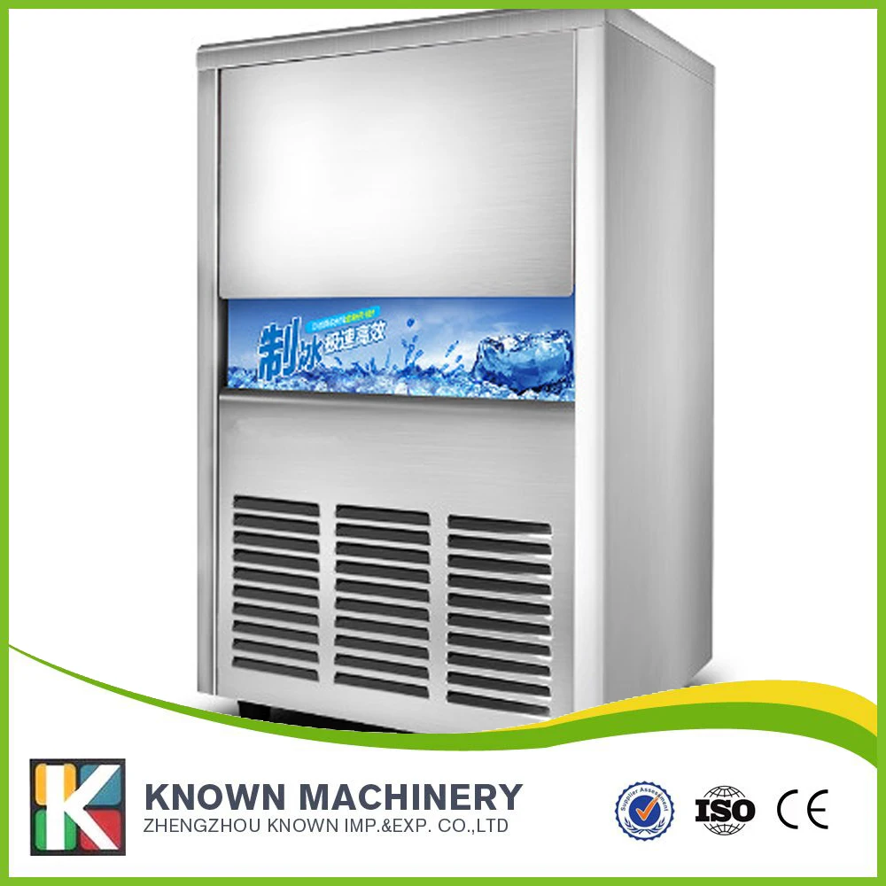 

R134a/R22 ice machine industrial ice cube with air-cooling way