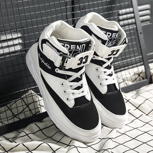 US $13.85 Mazefeng 2018 Spring Men Casual shoes HardWearing hightop Shoes Men Sneaker Laceup Trend Men Fla