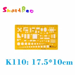 Règle K110 pour modèle de conception Architectural, 1:100, pour stylo 0.35, expédition économique AliExpress 