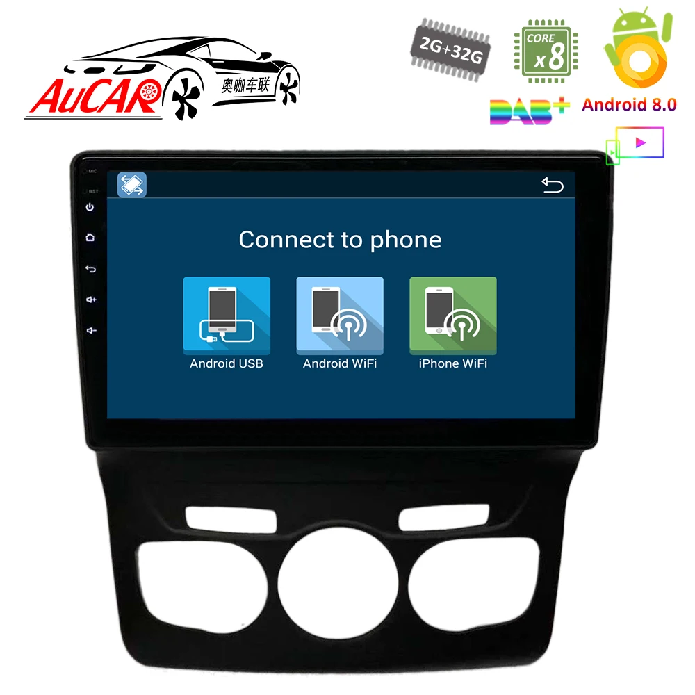 Top Android Car DVD Player GPS Navigation for Citreon C4 2011 - 2017 car audio 1024*600 Bluetooth WIFI 4G AUX Full Touch 4