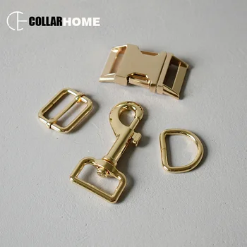

100 sets metal belt buckle 1 inch (25mm) sale by bulk d-rings for bag dog collar supplies DIY handmade accessories manufactures