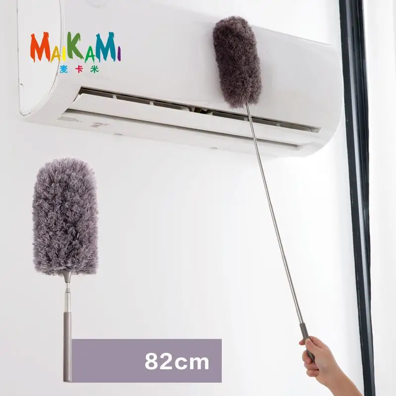 Регулируемая моющаяся щетка MAIKAMI PP Бытовая для пыли Электростатическая Очистка