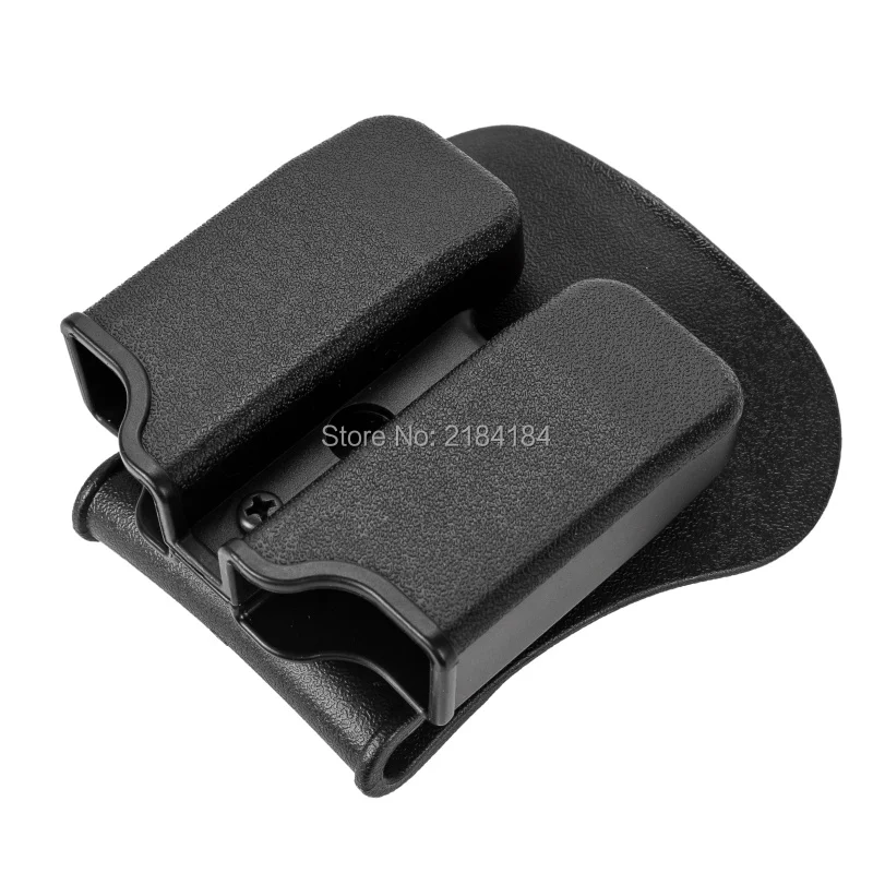 Полимерная Кобура Roto для правшей Glock 19/23/25/28/32 совместимая с Gen 4 и двойным карманом